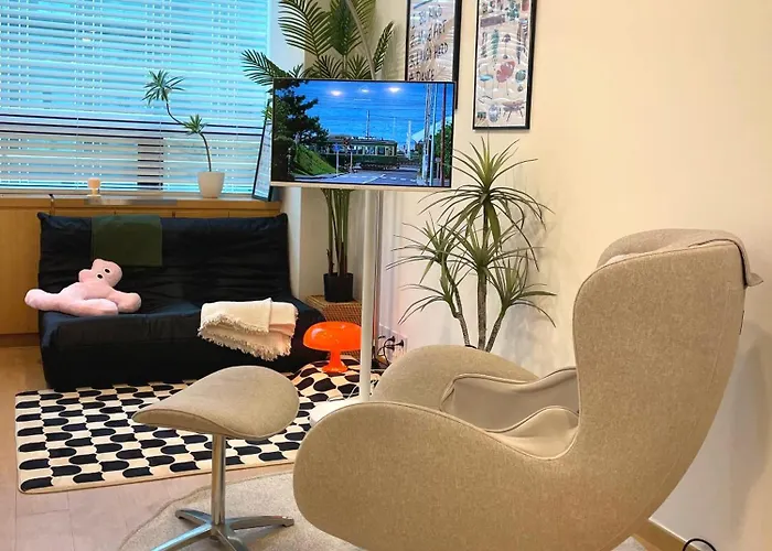 Apartamento Hongdae Station Link House With Massage Chair Seúl