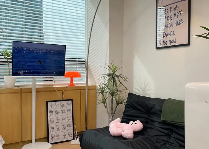 Hongdae Station Link House With Massage Chair Apartamento